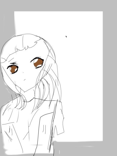 breaking out of the picture - ibisPaint