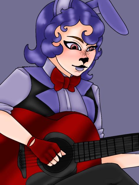 Human Bonnie Bunny (Girl)