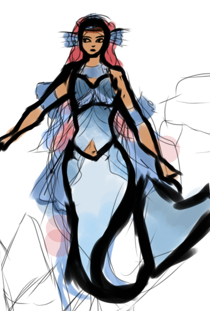 Mermaid blue
