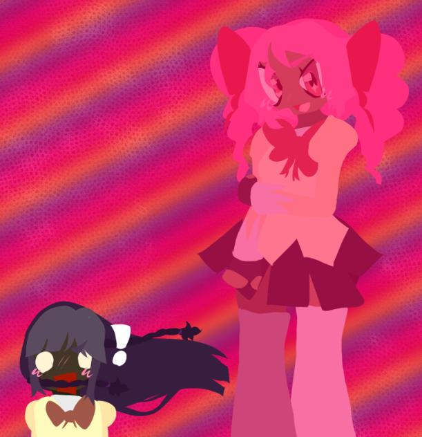 My cousin wanted Black Madoka and Homura