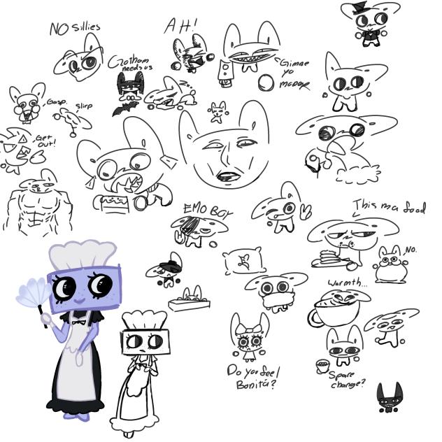 Doodles and sketches