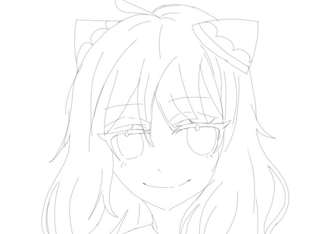 Anya forger lineart