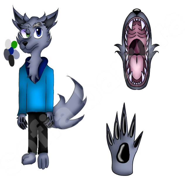 un boseto de mi próximo personaje