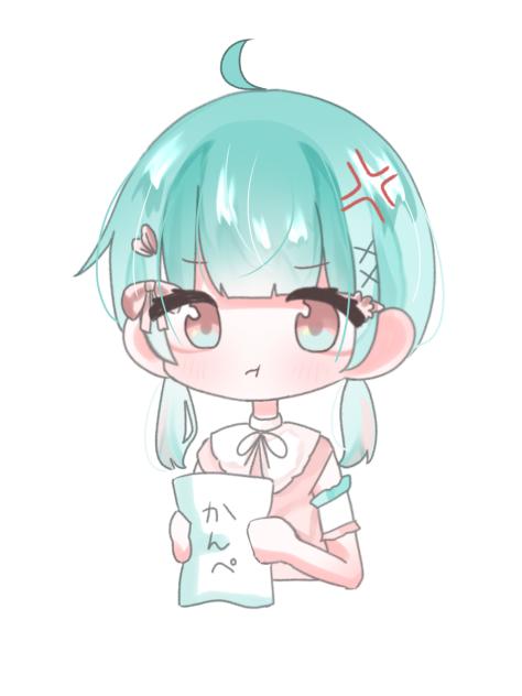 そよかぜ様へ！　立ち絵　怒る