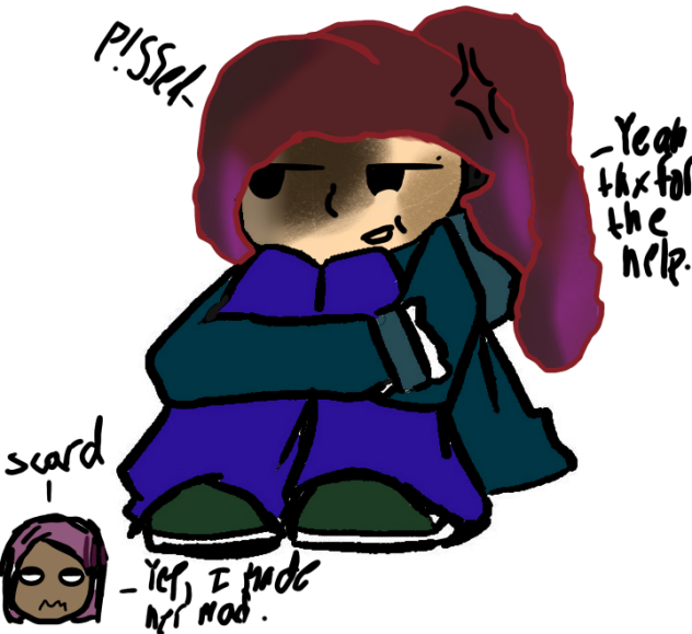 Wow someone is mad today - ibisPaint