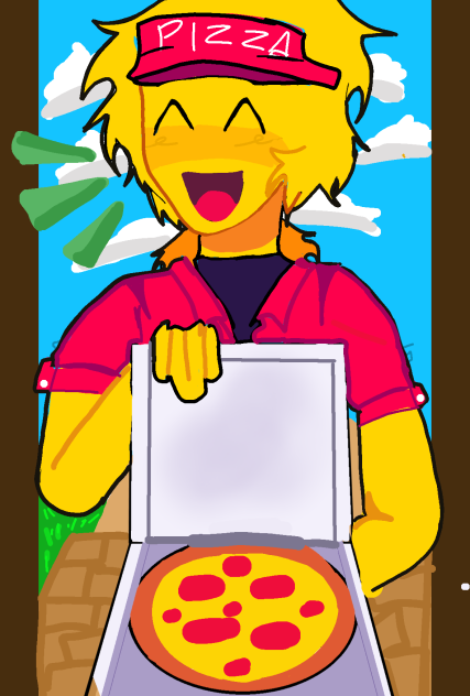 Pizza guy roblox 🍕