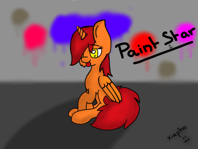 paint star