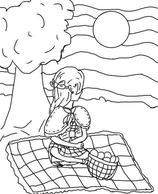 Free colouring page - ibisPaint