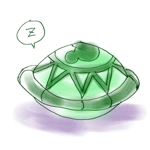 オルメルの寝姿