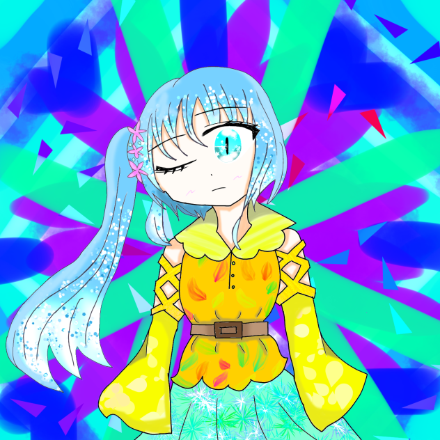 滑らかグラデーションペンを使った絵