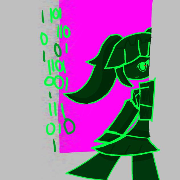 Fan art for crying child