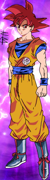Goku Super Saiyan God