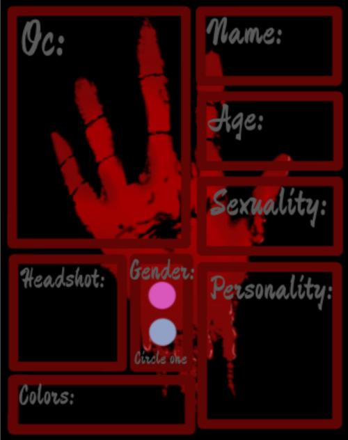 Character sheet for who¿
