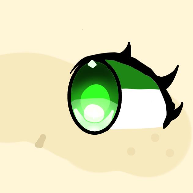 Eye! ( yall like this art style better)