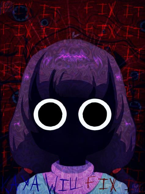 Kaya-chan isn't scary fanart