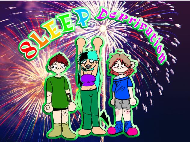 Sleep deprivation with friends