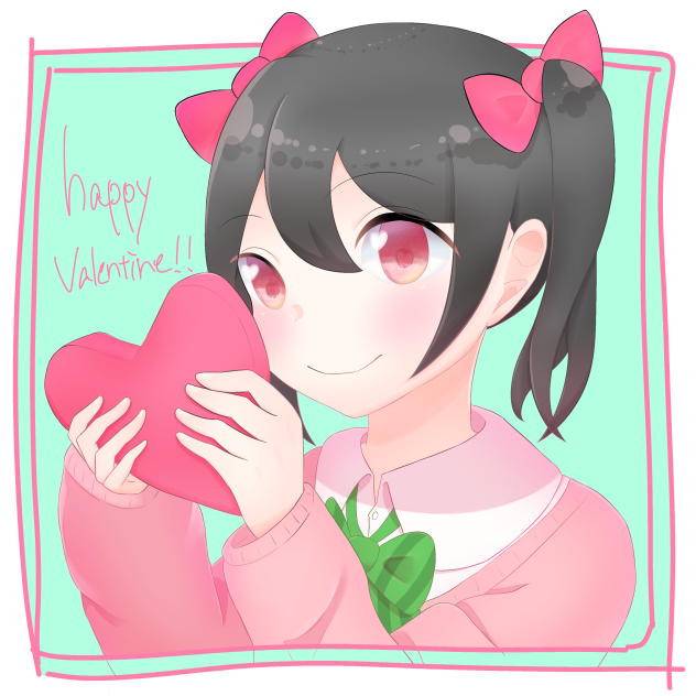バレンタインにこにー