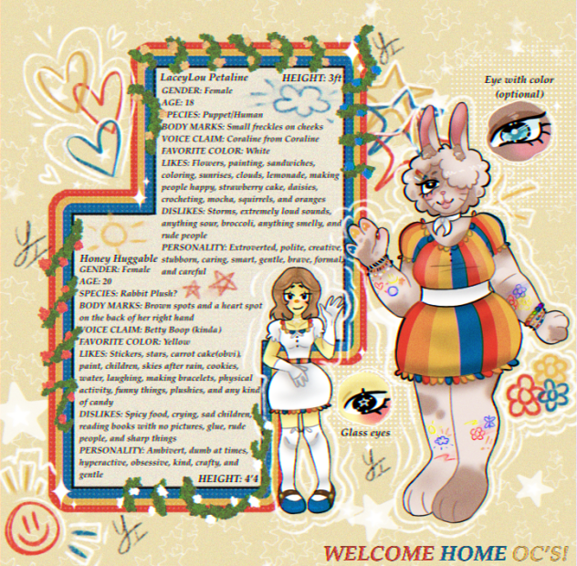 ⭐️WELCOME HOME OC S⭐️