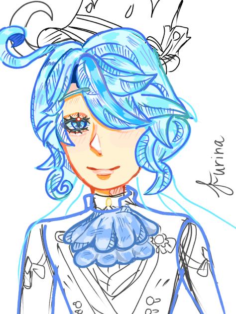 furina fanart STILL NOT DONE