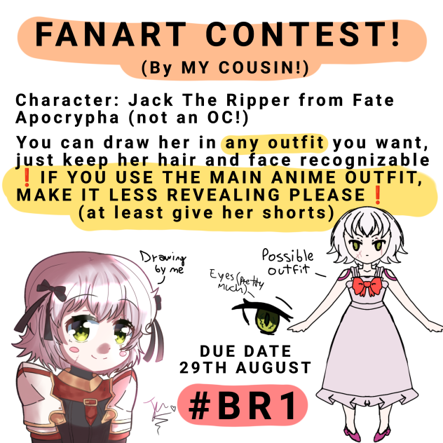 FA CONTEST BY MY COUSIN!!!