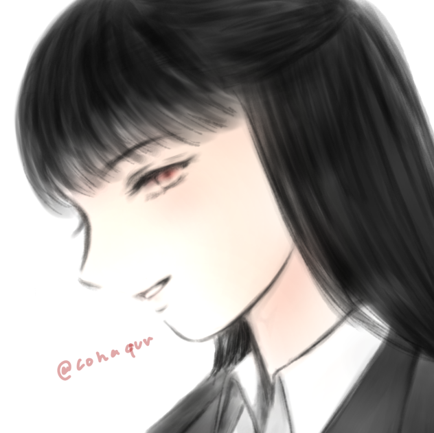ツリ目女子。