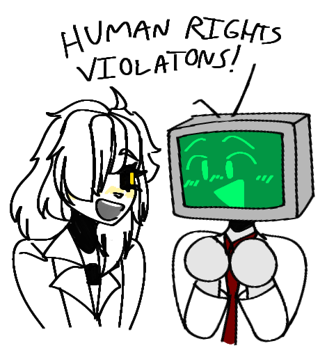 HUMAN RIGHTS VIOLATIONS!