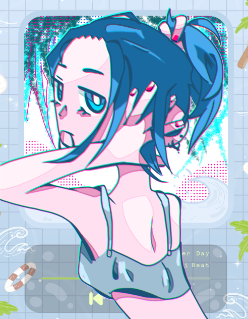 夏も暑くなってきて