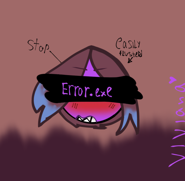Flustered (error) - ibisPaint