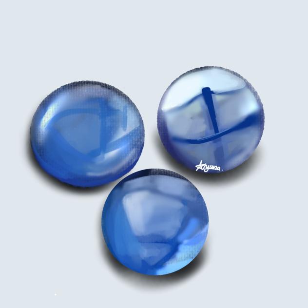 Glass Pebbles