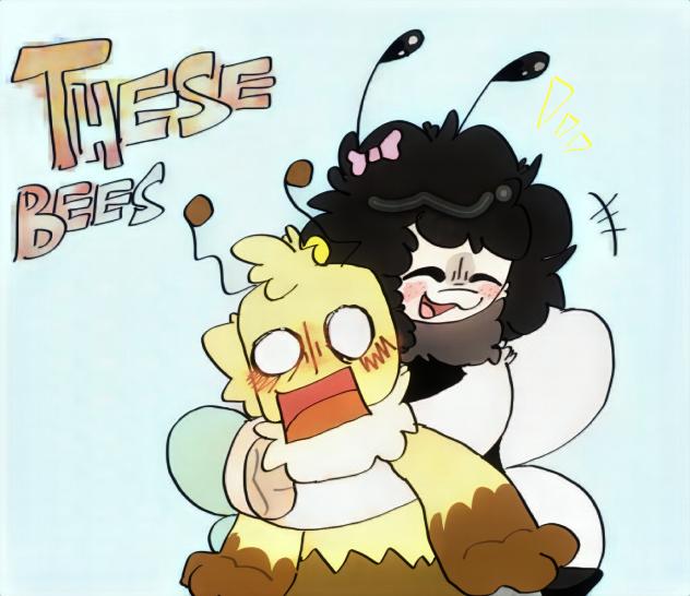 These Bees🐝