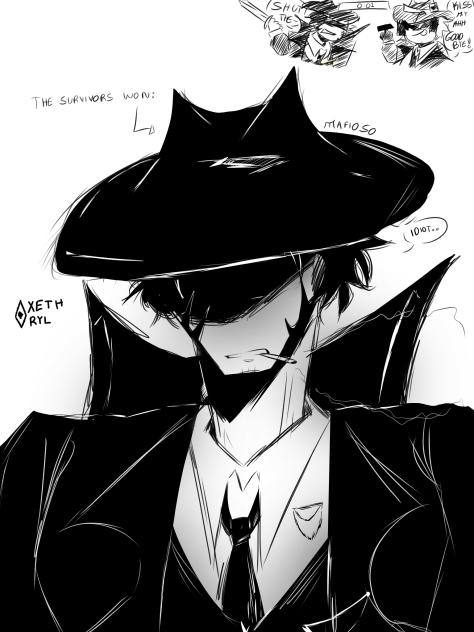 Hes mad i think。。