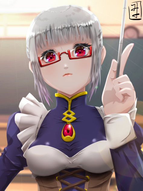 メイドさん鬼教官モード
