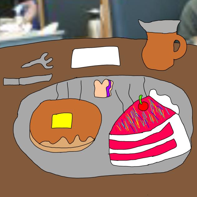 pancakes and hot cakes
