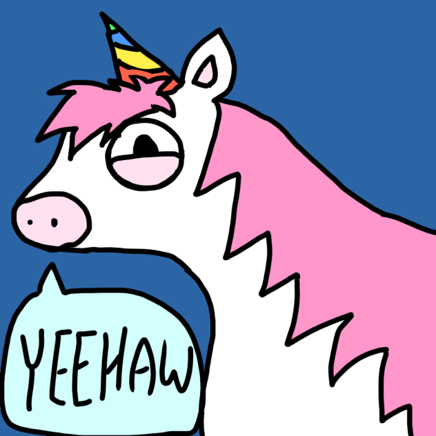 Cool unicorn