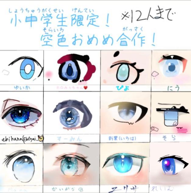 この目の色、どうでしょうか、、。