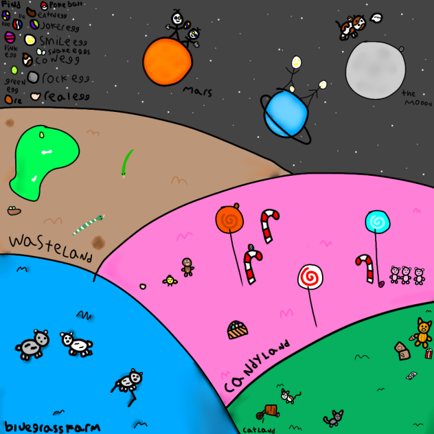 easter egg hunt - ibisPaint