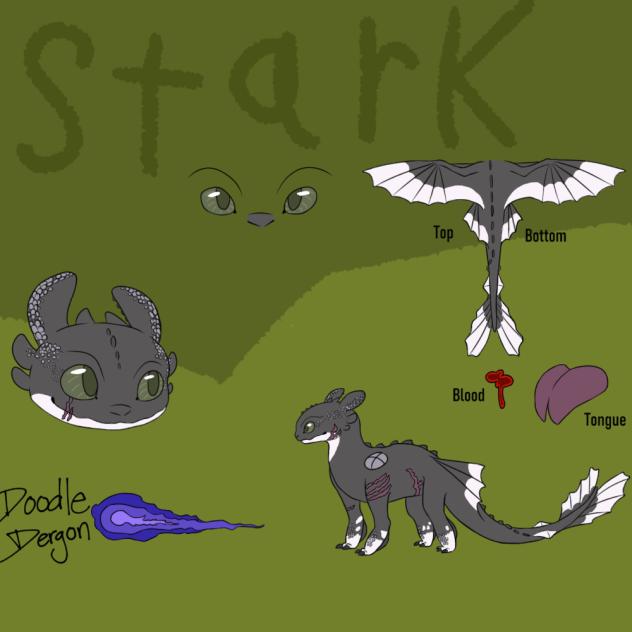 Stark. Thunder’s father. My HTTYD NR AU.