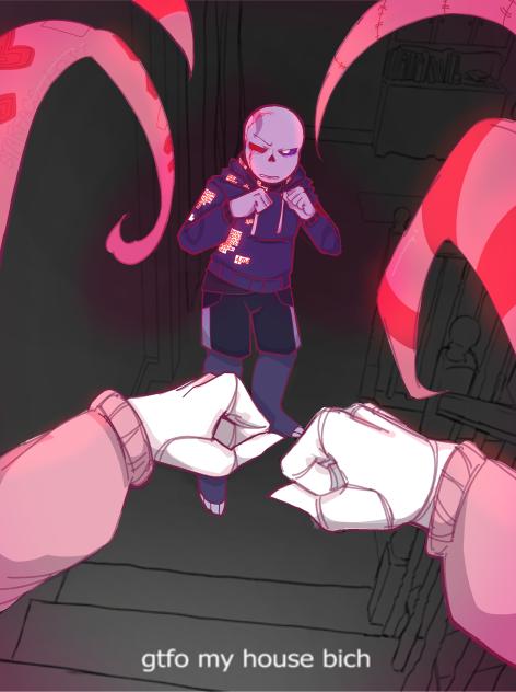 Orrin and Ribbon fist fight