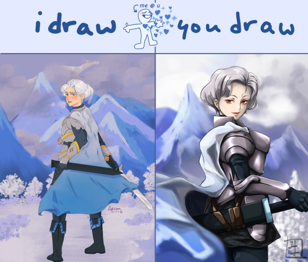 I draw you draw with Rekki