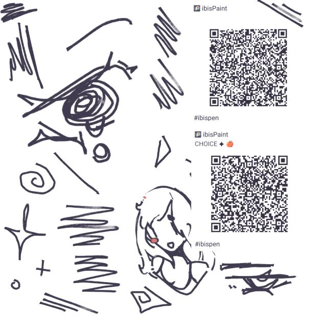Line art brushes.