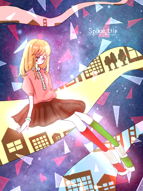 Space trip - ibisPaint