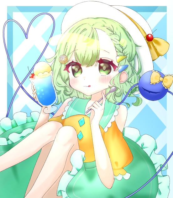 こいしちゃんの線画を塗らせてもらいました！