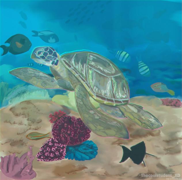 Unda da sea - ibisPaint