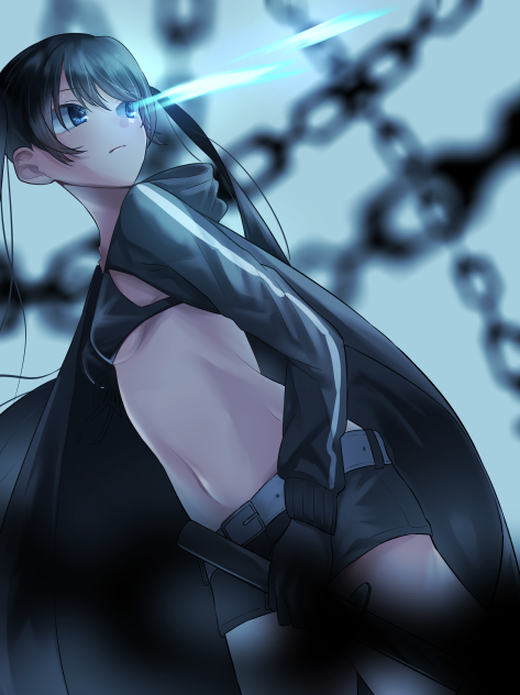 10・初音ミク　ブラック★ロックシューター