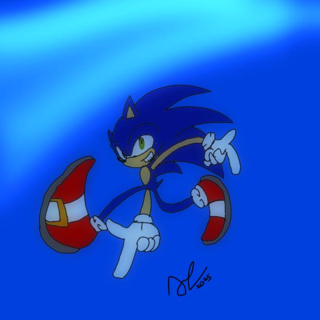 Sonic adventure pose