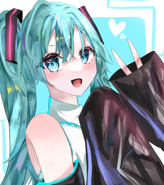 萌え袖ミク💞