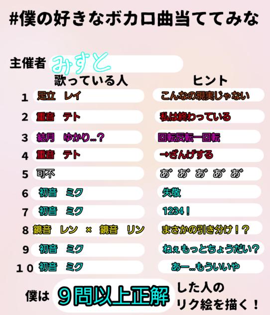 当ててみて