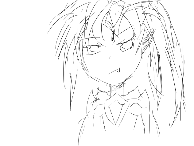 First attempt - ibisPaint
