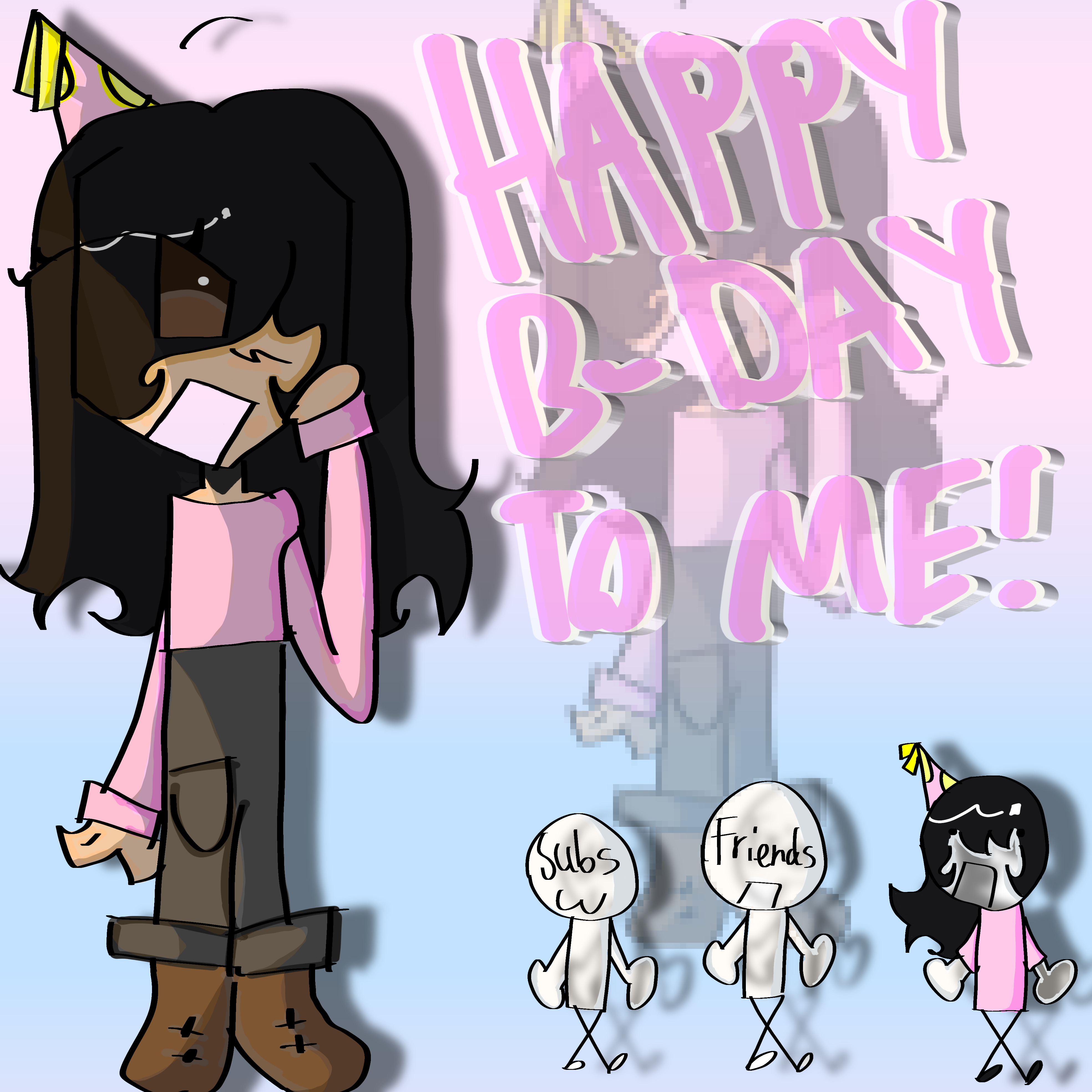 It’s my b-day! - ibisPaint