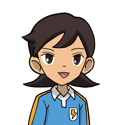 イナズマイレブンGO 青山俊介くん 正面ユニフォーム姿